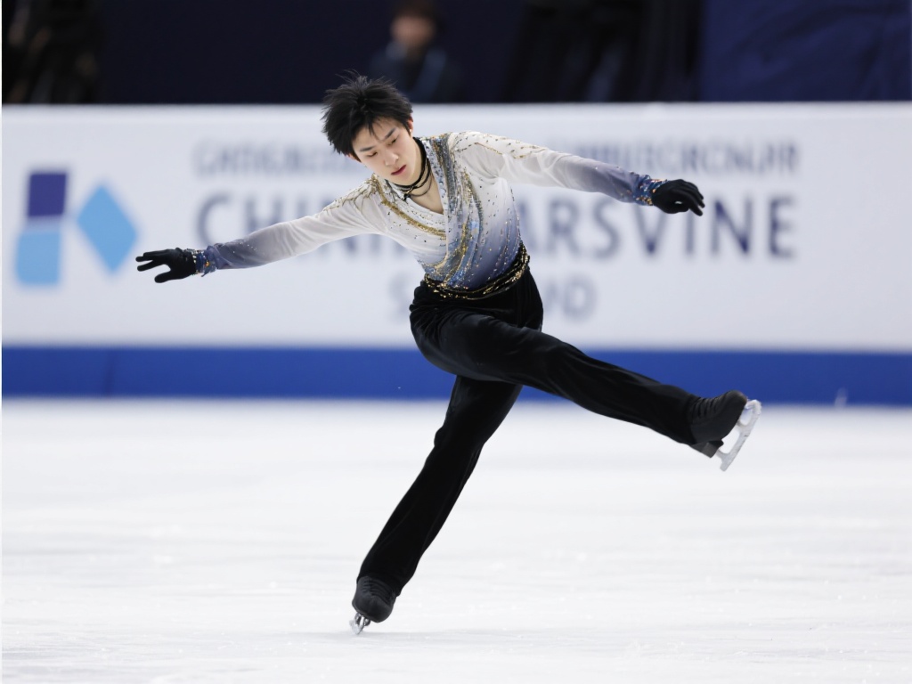 花滑世锦赛落幕 戴大卫摘冬奥门票圆梦之旅 作为中国花样滑冰的一颗新星,戴大卫长期以